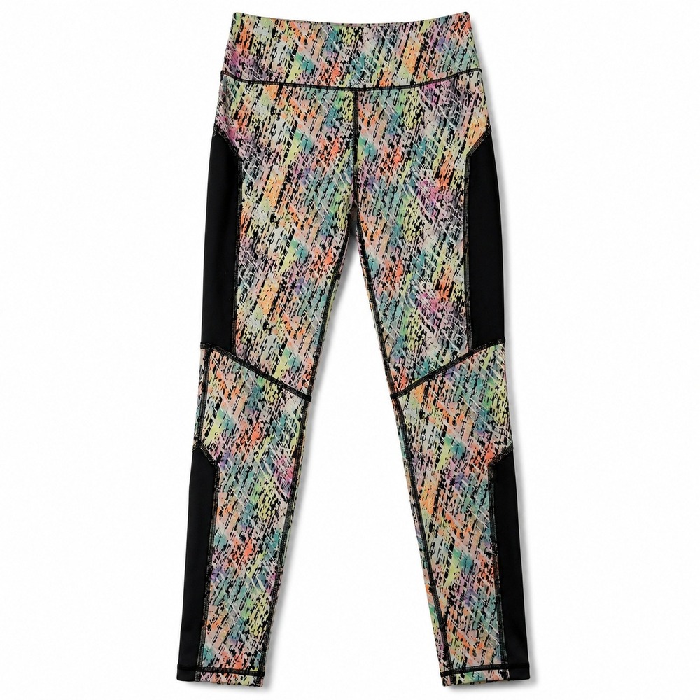 Victorias Secret VSX Knockout Womens S Crop Leggings Multicolor Mesh Running